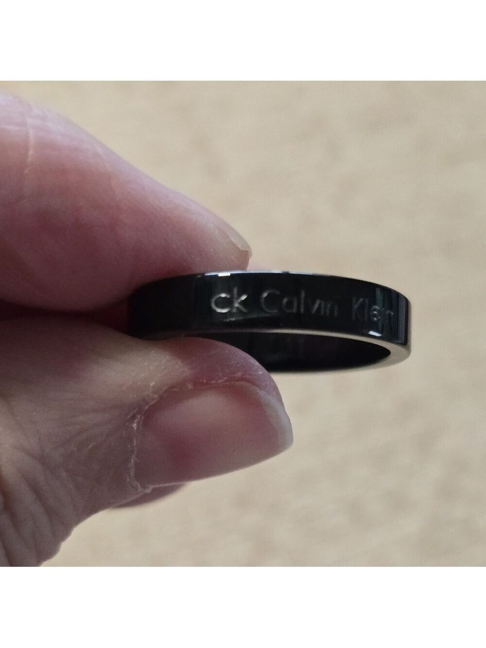 Calvin Klein Glossy Black Band